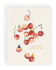 Carte de Souhaits Cherry On Top Seedlings - Ex - voto