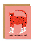 Carte de Souhaits Cowboy Kitty Badger & Burke - Ex - voto
