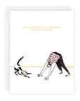 Carte de Souhaits Dog Years Seedlings - Ex - voto