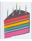 Carte de Souhaits Gateau Arc - en - ciel Banquet Atelier - Ex - voto