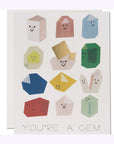 Carte de Souhaits Gem Buddies Red Cap Cards - Ex - voto