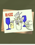 Carte de souhaits Grazie Mel Andrel - Ex - voto
