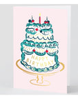 Carte de Souhaits HB Cake & Candle WRAP - Ex - voto
