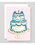 Carte de Souhaits HB Cake & Candle WRAP - Ex - voto