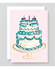 Carte de Souhaits HB Cake & Candle WRAP - Ex - voto