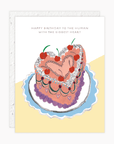 Carte de Souhaits Heart Shaped Cake Seedlings - Ex - voto