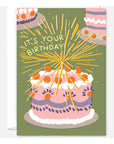 Carte de Souhaits It's your Birthday WRAP - Ex - voto