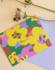 Carte de Souhaits Jolies Fleurs Paperole - Ex - voto