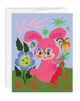 Carte de Souhaits Lapin Paperole - Ex - voto