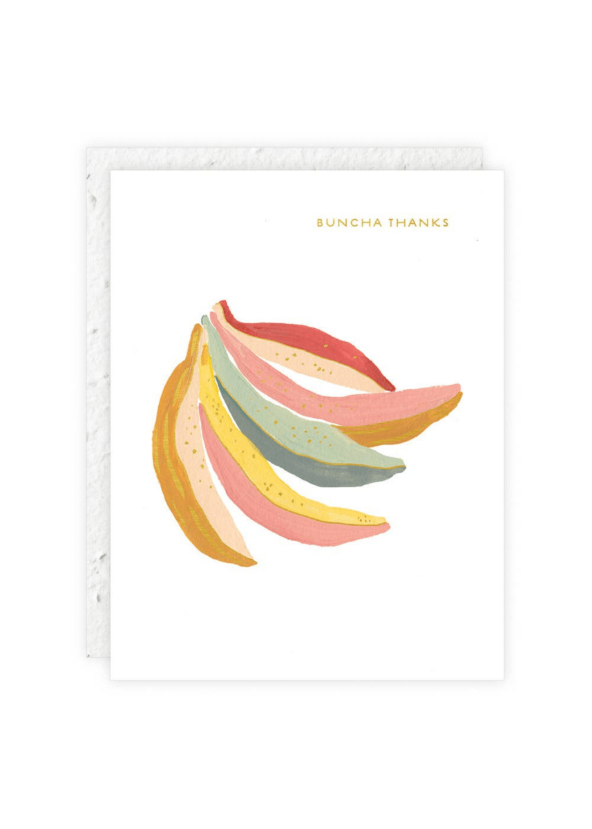 Carte de Souhaits Mini Bananas Seedlings - Ex - voto