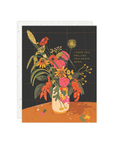 Carte de Souhaits Mini Vase Still Life Seedlings - Ex - voto