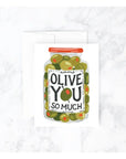 Carte de Souhaits Olive You Idlewild co. - Ex - voto