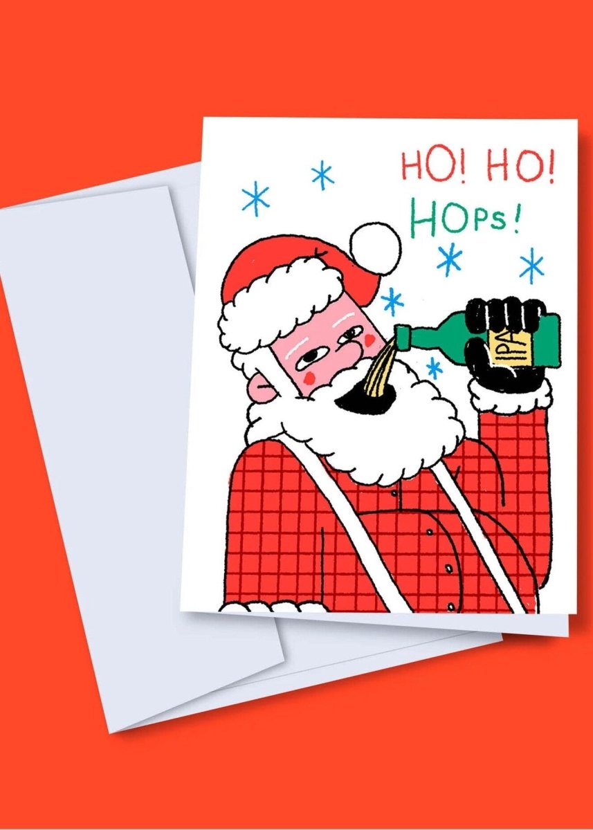 Carte de Souhaits Père Noël IPA TOUTE - Ex - voto