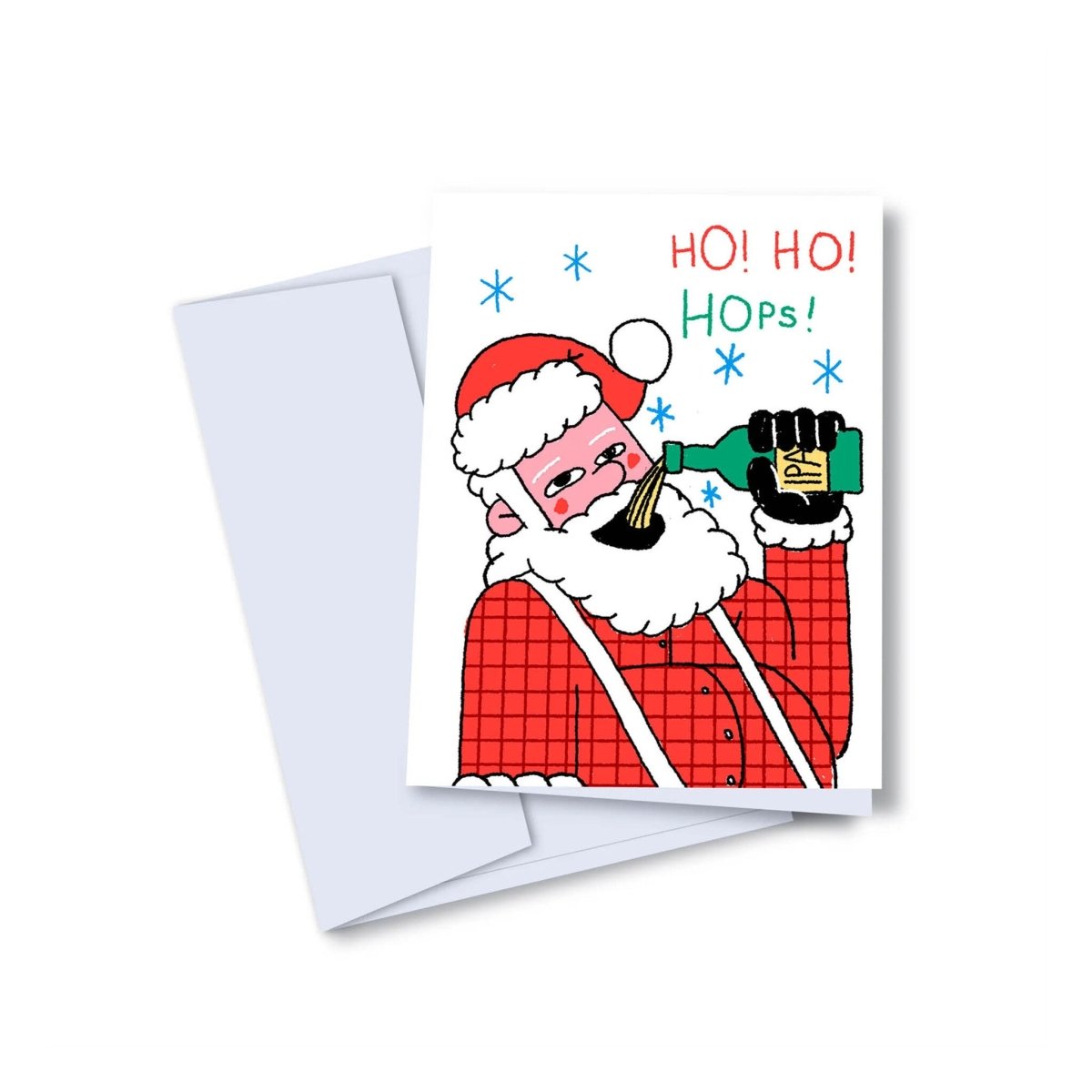 Carte de Souhaits Père Noël IPA TOUTE - Ex - voto