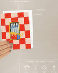 Carte de Souhaits Sardines Seedlings - Ex - voto