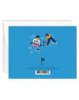 Carte de Souhaits Scène d'hiver Paperole - Ex - voto