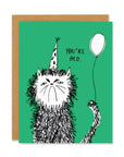 Carte de Souhaits Snitty Kitty Badger & Burke - Ex - voto