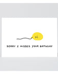 Carte de Souhaits Sorry I Missed WRAP - Ex - voto