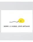 Carte de Souhaits Sorry I Missed WRAP - Ex - voto