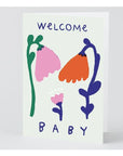 Carte de Souhaits Welcome Baby WRAP - Ex - voto