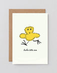 Carte de souhaits Welcome Little One Chick WRAP - Ex - voto