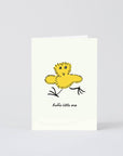 Carte de souhaits Welcome Little One Chick WRAP - Ex - voto