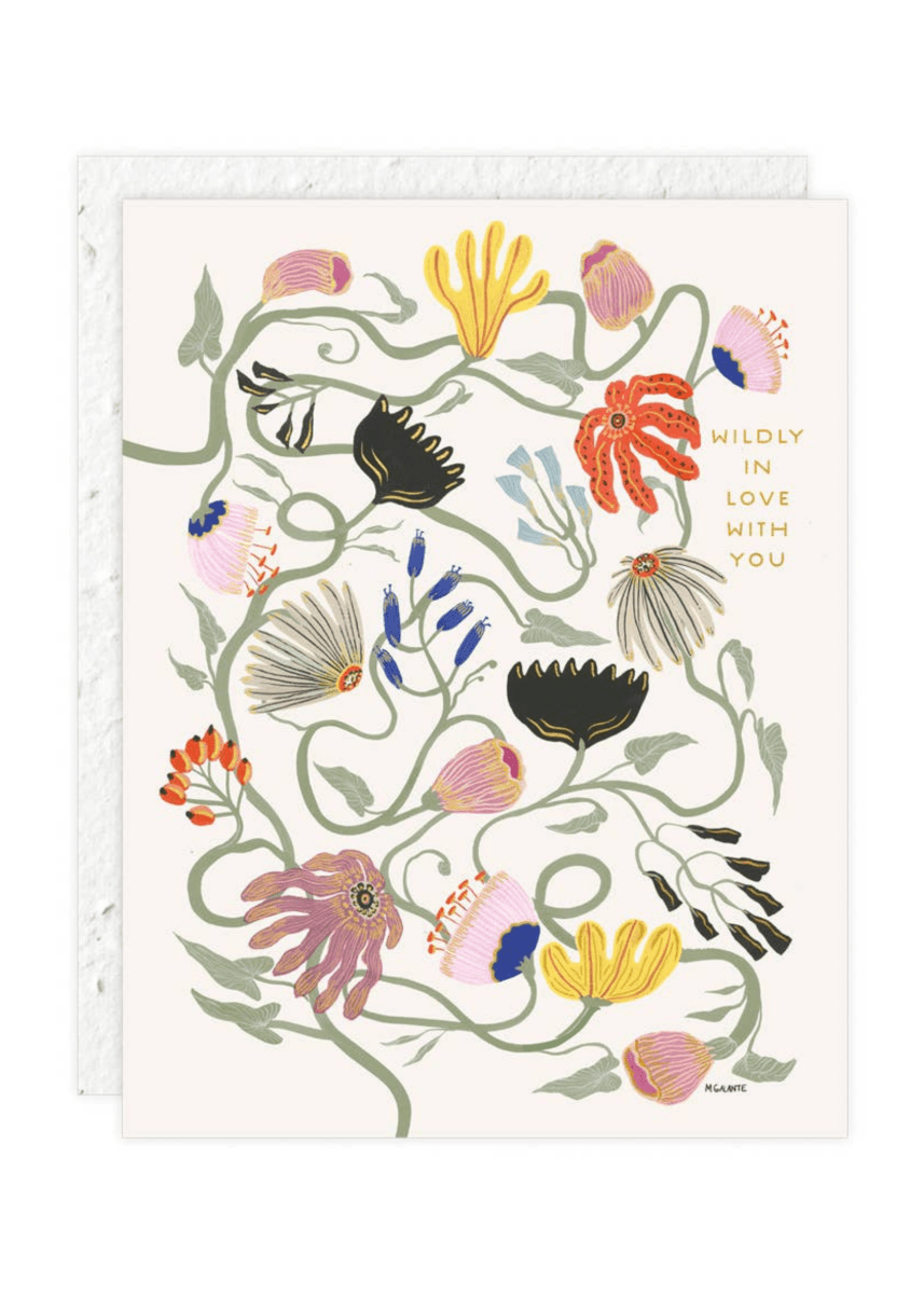 Carte de Souhaits Widly In Love Seedlings - Ex - voto