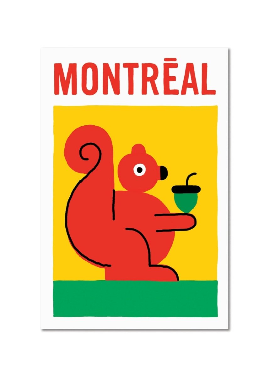 Carte Postale Écureuil Paperole - Ex - voto