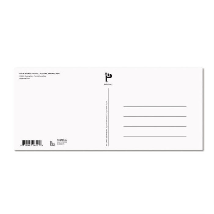 Carte Postale Enfin Réunis Paperole - Ex - voto