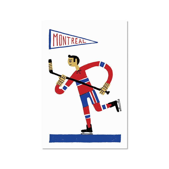 Carte Postale Hockey Paperole - Ex - voto