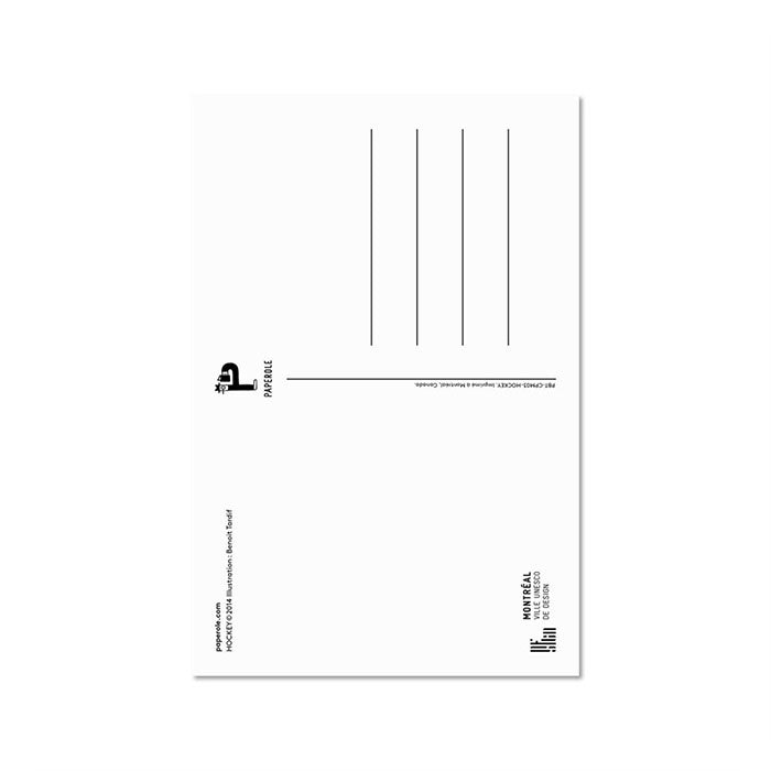 Carte Postale Hockey Paperole - Ex - voto