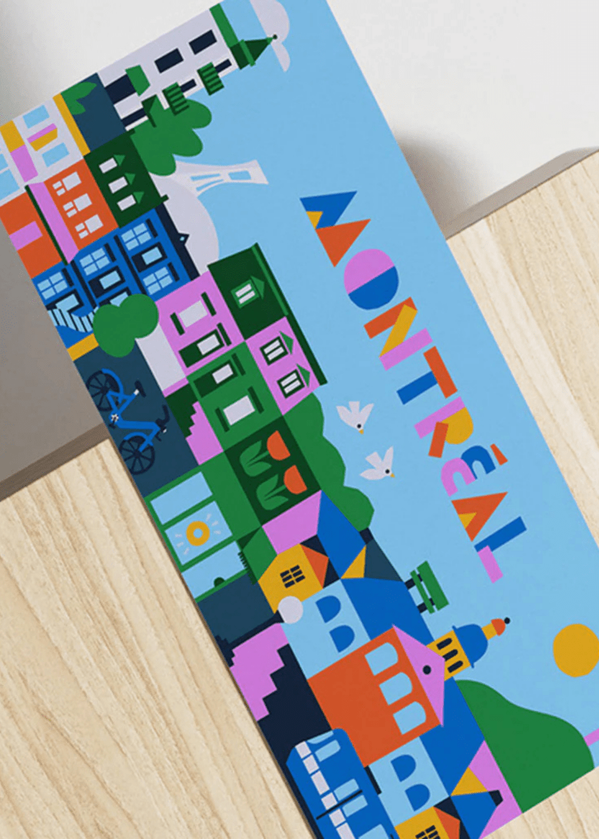 Carte Postale Montréal Panorama Paperole - Ex - voto