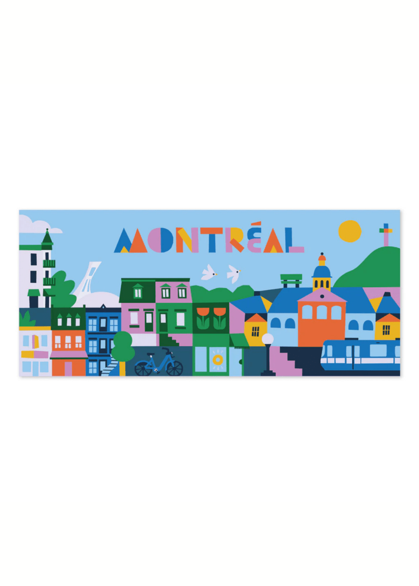 Carte Postale Montréal Panorama Paperole - Ex - voto