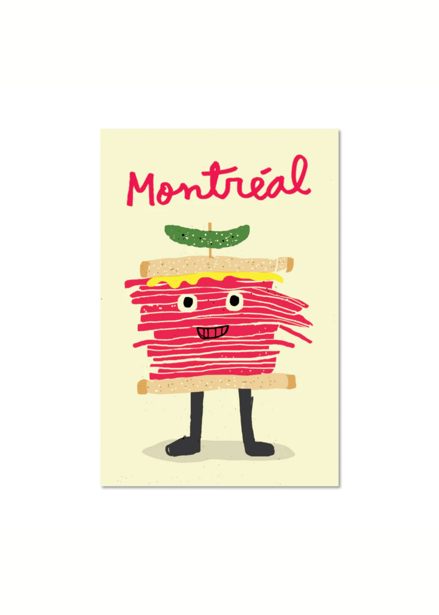 Carte postale Smoked Meat Paperole - Ex - voto