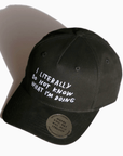 Casquette I Literally Do Not Know Third Drawer Down x Adam JK - Ex - voto