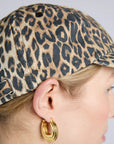 Casquette Léopard Damson Madder - Ex - voto