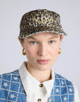 Casquette Léopard Damson Madder - Ex - voto