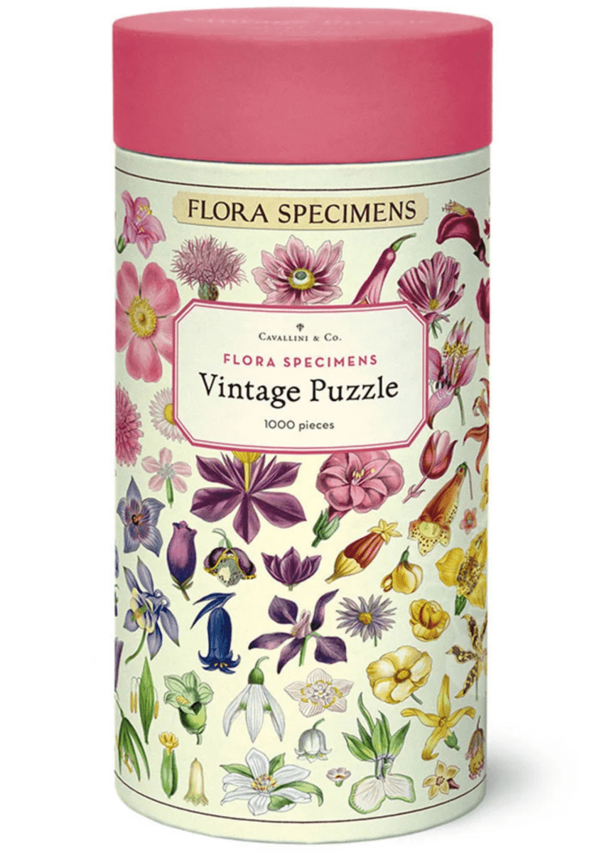 Casse - Tête Flora Specimens 1000 pièces Cavallini - Ex - voto