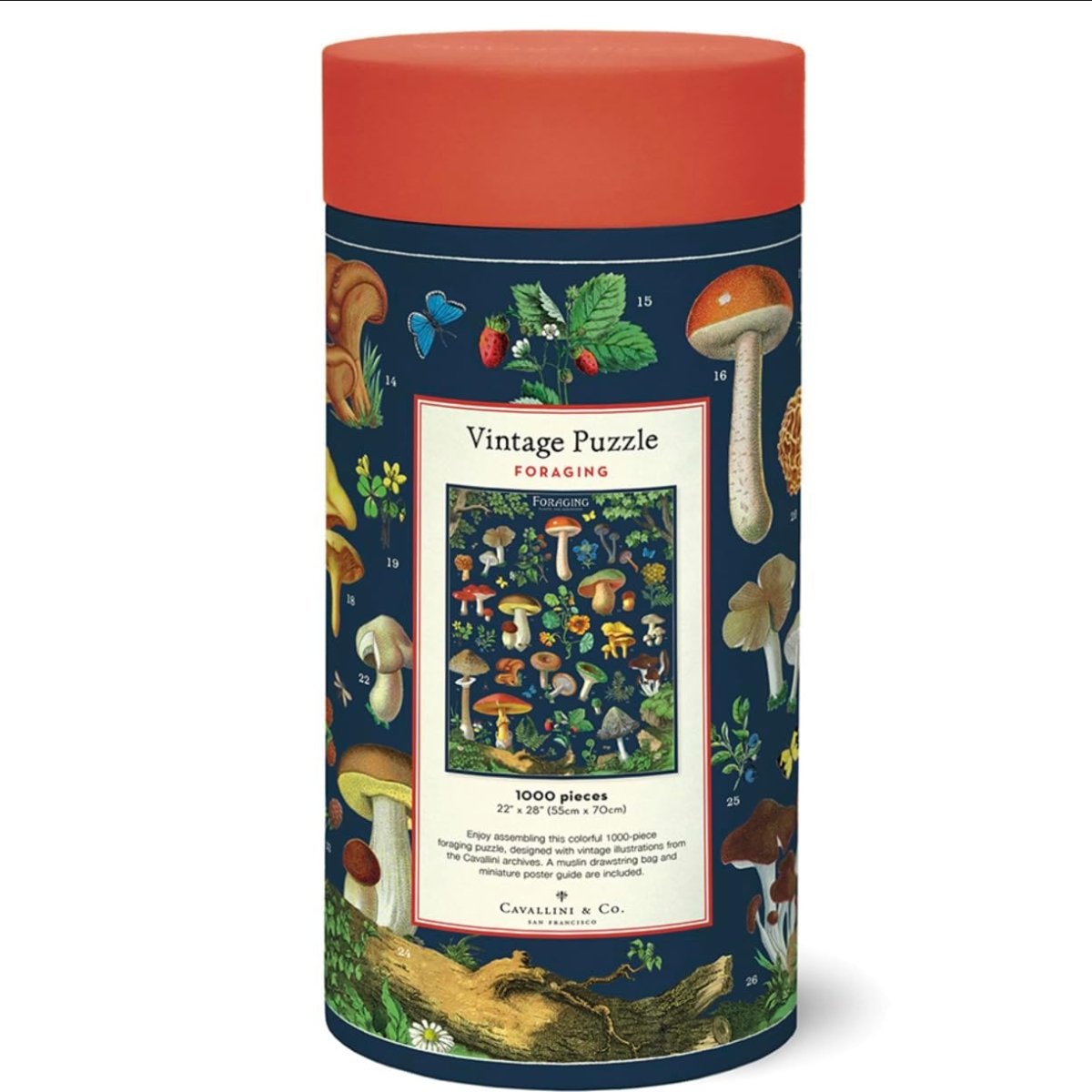 Cavallini Foraging Puzzle 1000 pieces – Ex-voto