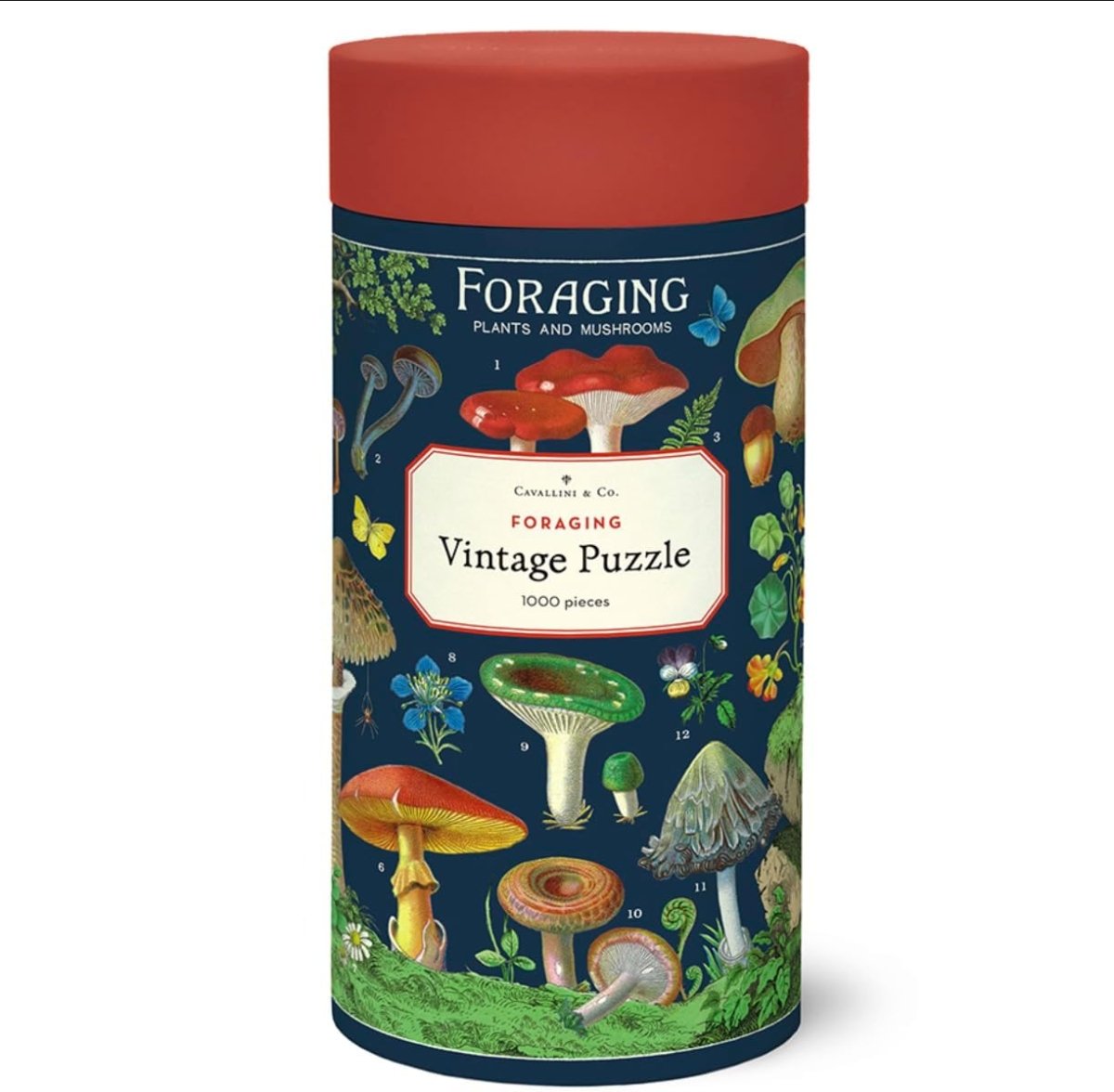 Cavallini Foraging Puzzle 1000 pieces – Ex-voto