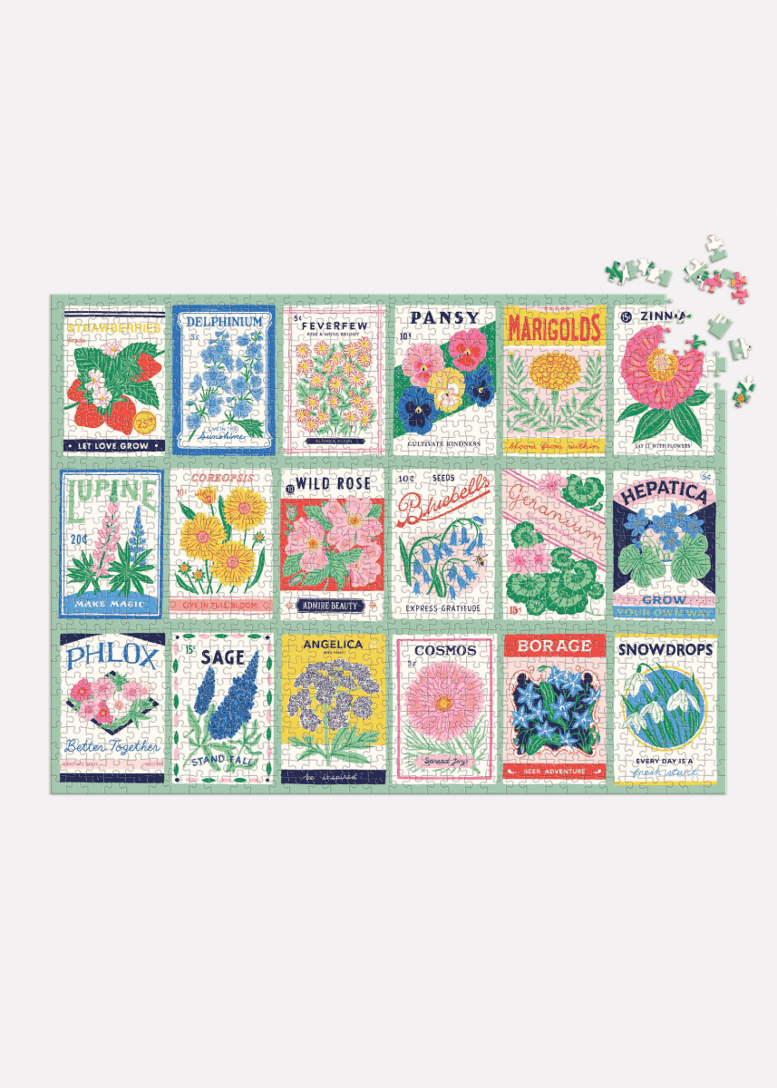 Casse - Tête Grow Your Own Way 1000 Pièces Chronicle Books - Ex - voto