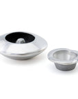 Cendrier Marocain Aluminum Chrome Yemma - Ex - voto