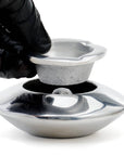 Cendrier Marocain Aluminum Chrome Yemma - Ex - voto