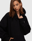 Chandail à Capuchon Oversized Noir Kuwalla SOLDE - Vente finale - Ex - voto