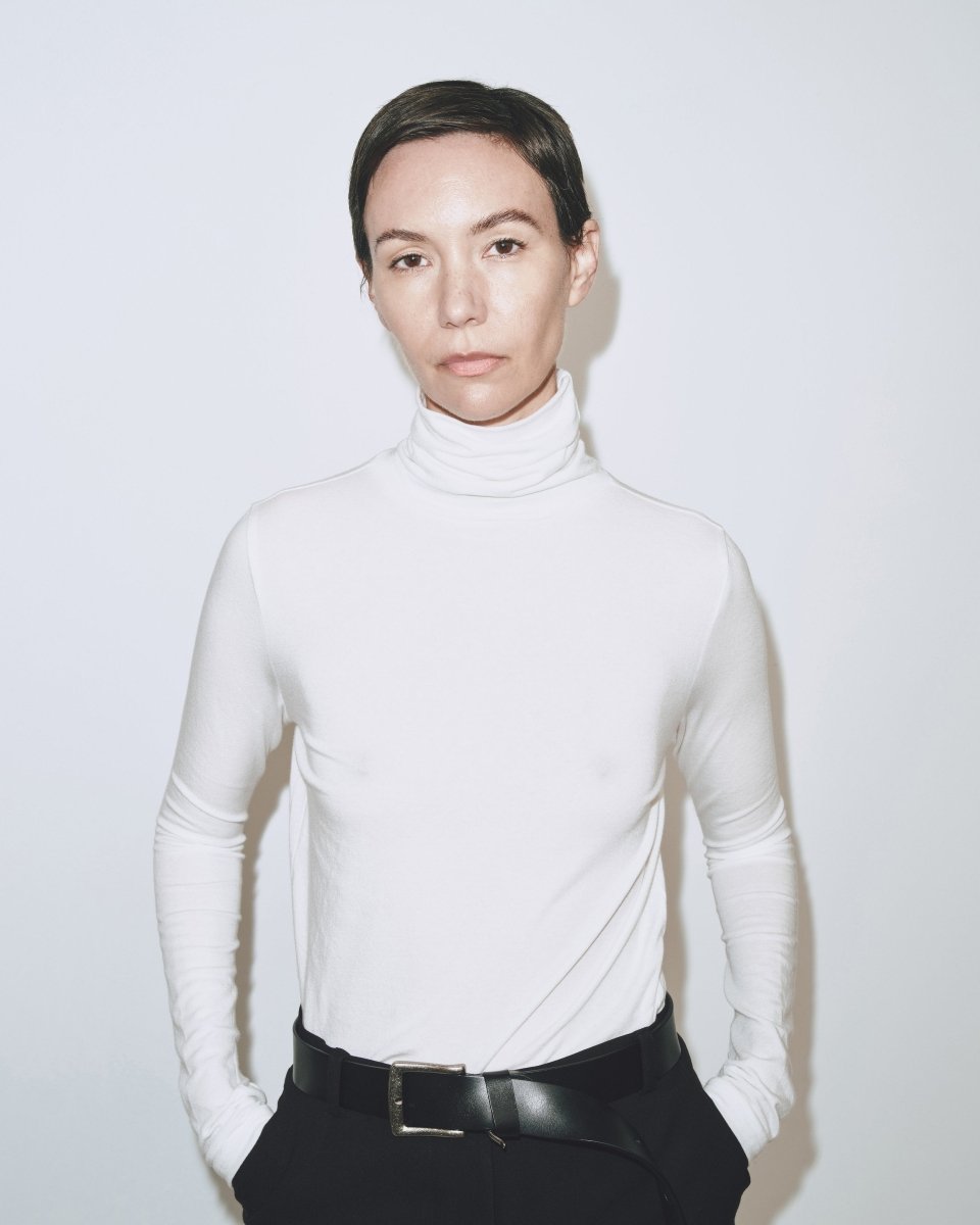 Mijeong Park White Turtleneck – Ex-voto Mijeong Park White Turtleneck – Ex-voto