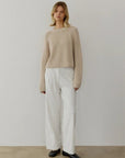 Chandail Devin All Row Beige SOLDE - Vente finale - Ex - voto