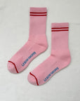 Chaussettes Boyfriend Le Bon Shoppe Amour Pink - Ex - voto