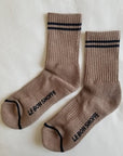 Chaussettes Boyfriend Le Bon Shoppe Cacao - Ex - voto
