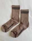 Chaussettes Boyfriend Le Bon Shoppe Cocoa - Ex - voto