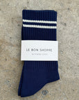 Chaussettes Boyfriend Le Bon Shoppe Navy - Ex - voto